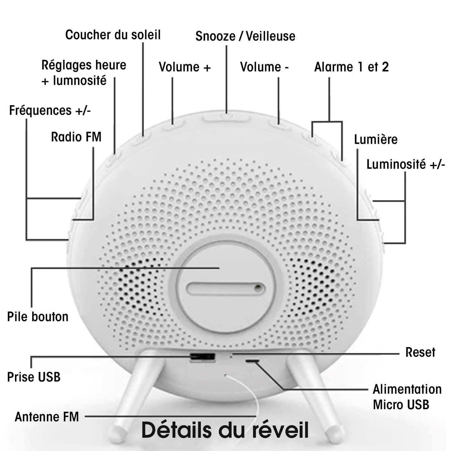 Lumiwake - Réveil lumineux