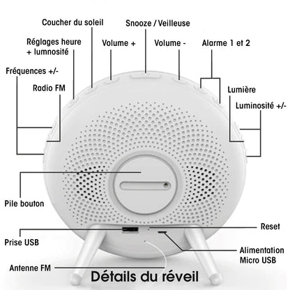 Lumiwake - Réveil lumineux